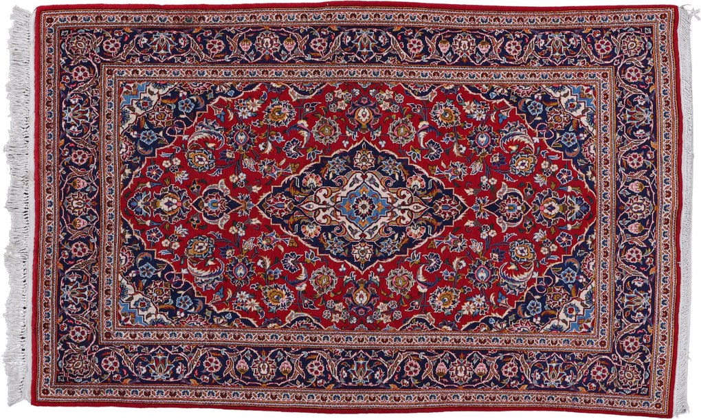 Kashan Tappeto persiano 210 x 130 (Iran) Annodato A Mano