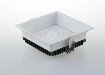 Incasso led xanto bianco in alluminio 30w 3000lm 5000k 22x22x5,5cm ...