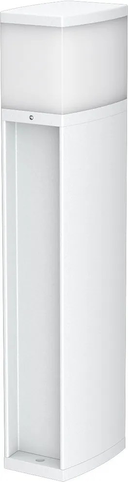 Paletto da Giardino Rettangolare Doppia Presa Corrente 40cm G9 - Bianco