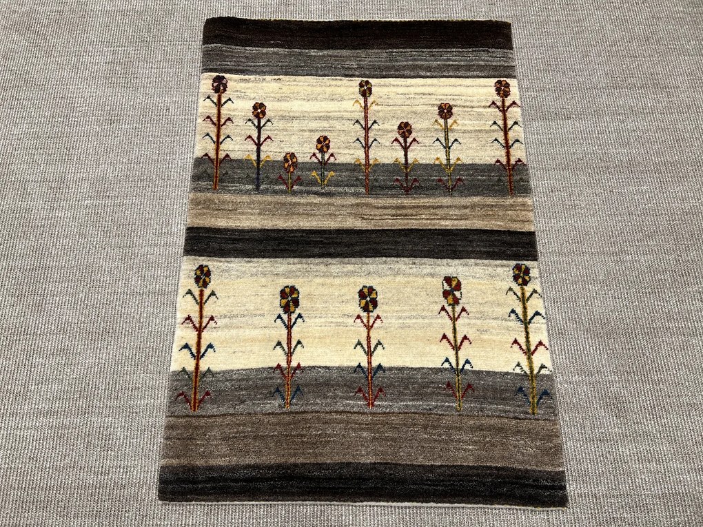 Gabbeh Tappeto persiano 120 x 80 Rosso (Iran) Annodato A Mano