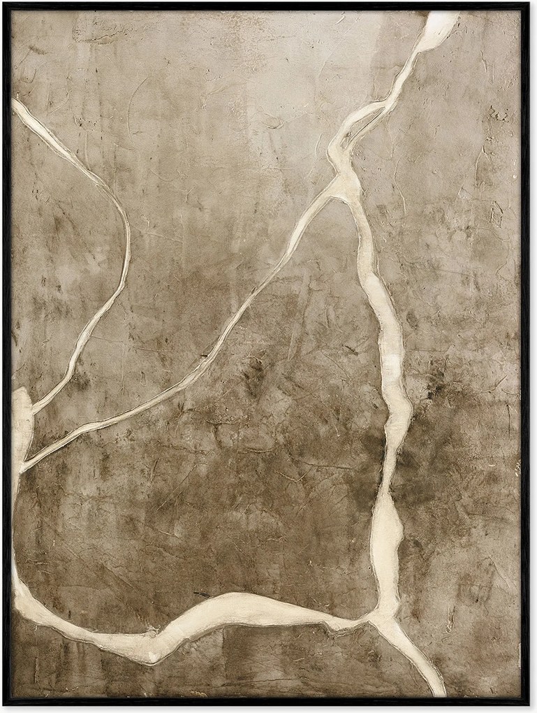 Quadro incorniciato su tela Vibranium