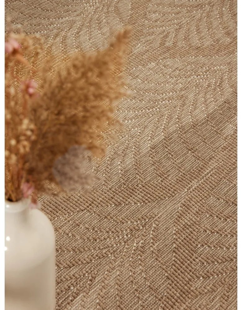 Passatoia da interno ed esterno beige/avorio 80x250 cm Duet Liora – NORTHRUGS