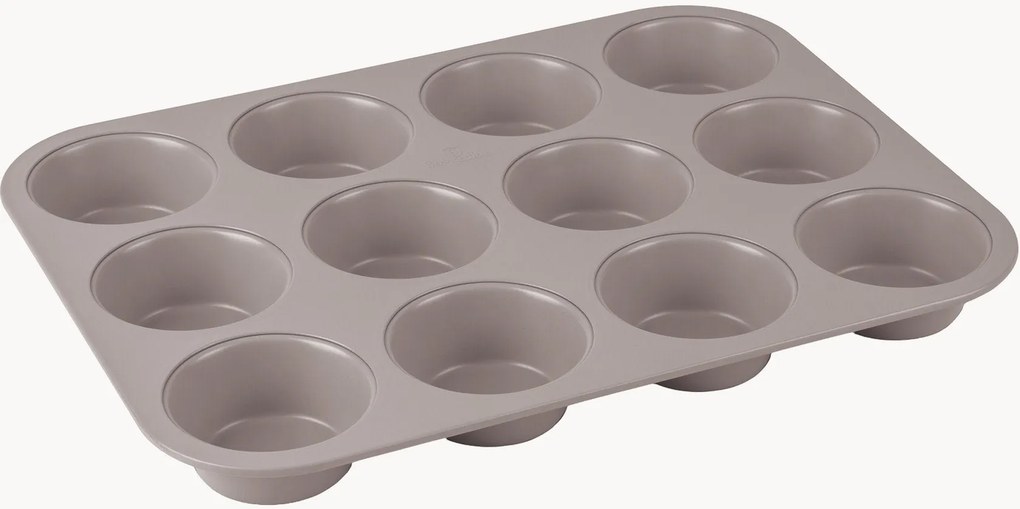 Teglia per muffin con rivestimento antiaderente Taupe Collection