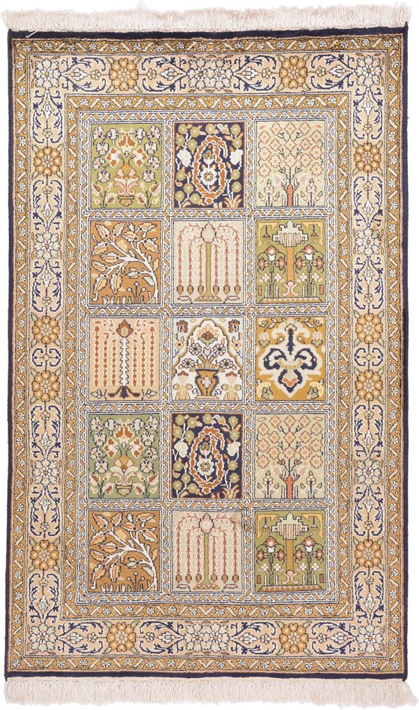 Tappeto 80 x 120 (Indian) Annodato A Mano