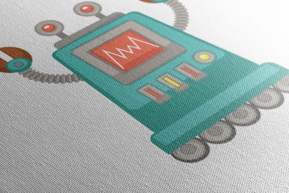 Quadro su tela – Per piccoli amanti dei robot