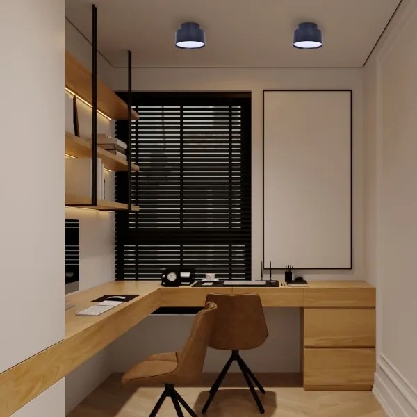 Rabalux 71320 - Plafoniera LED OVIDIA, 24W/230V, 3000K, nero