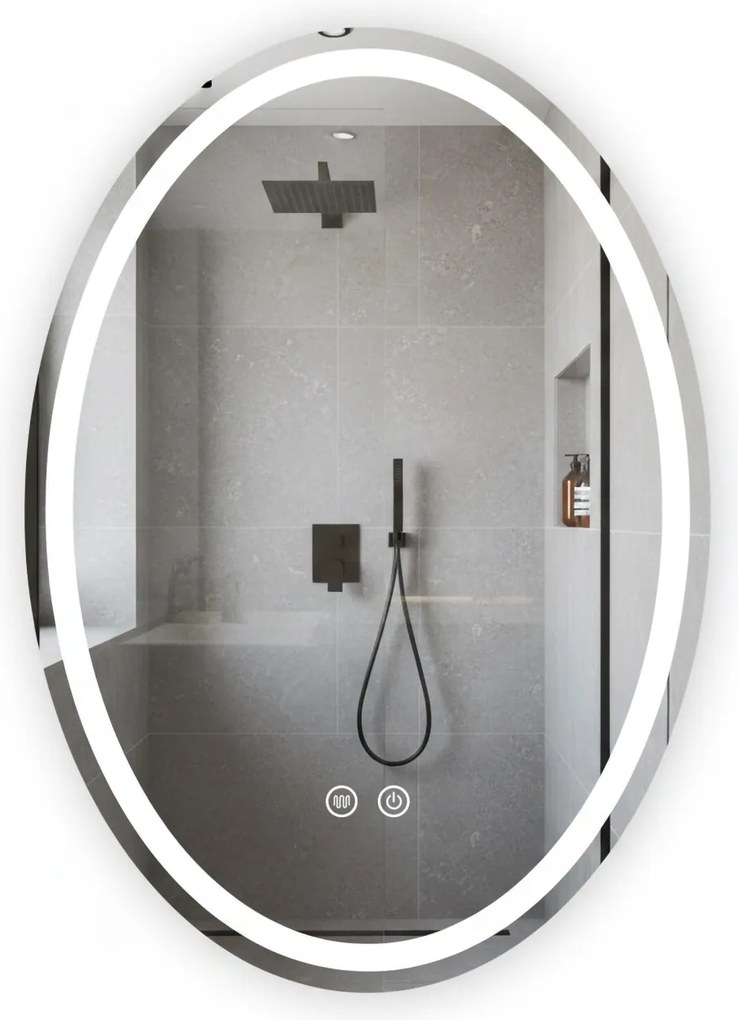 Specchio LED Marco – 60×80 cm