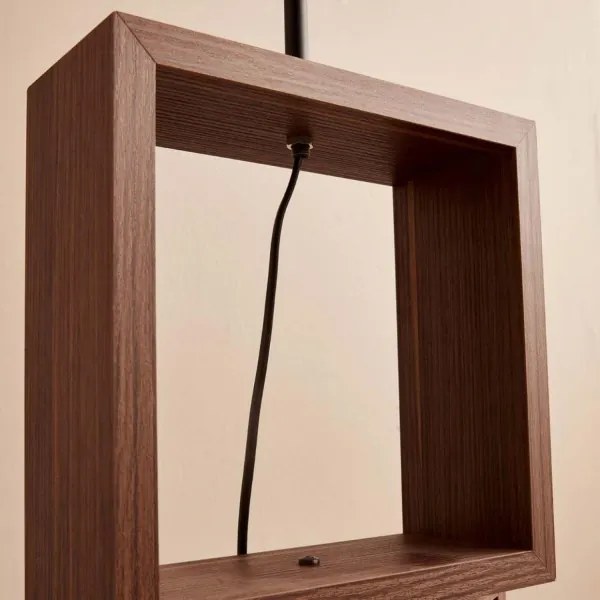 Lampada da terra AYD 1xE27/40W/230V marrone