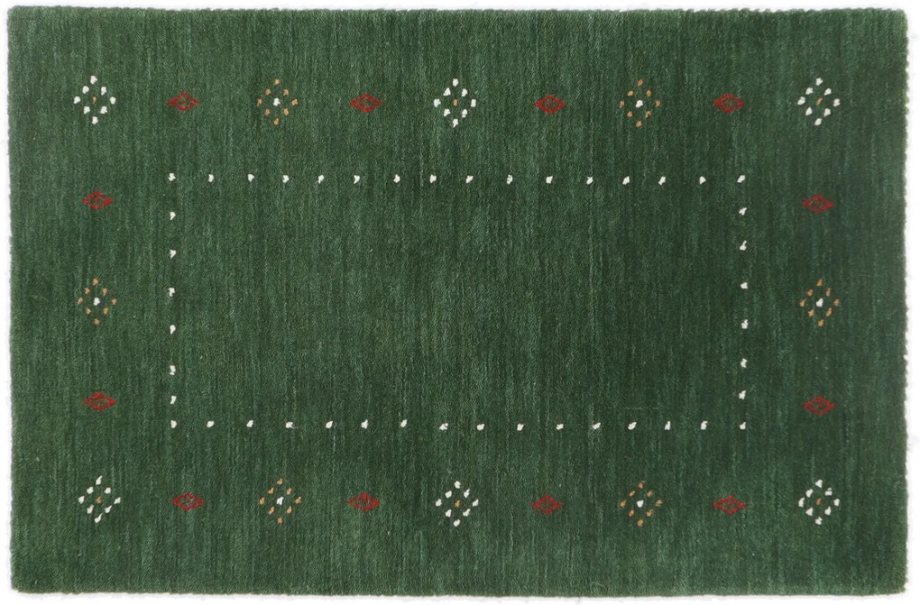Tappeto orientale 90x60 (Indian) Annodato A Mano