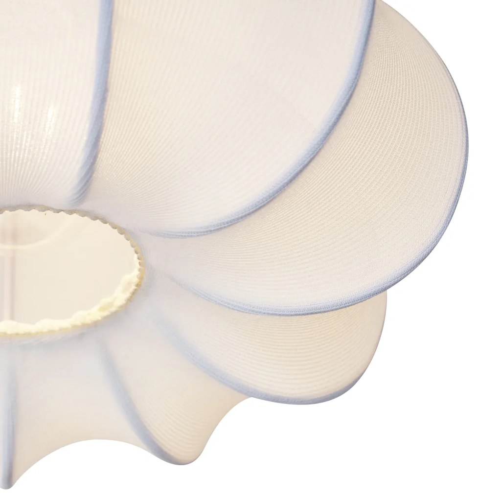 Plafoniera Japandi bianca 27cm - Plu Asyesha