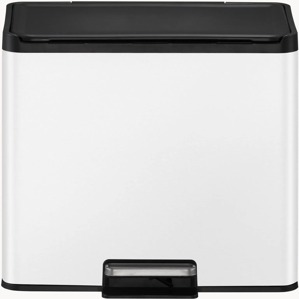 Pattumiera con pedale Essential 2, 15 + 15 L