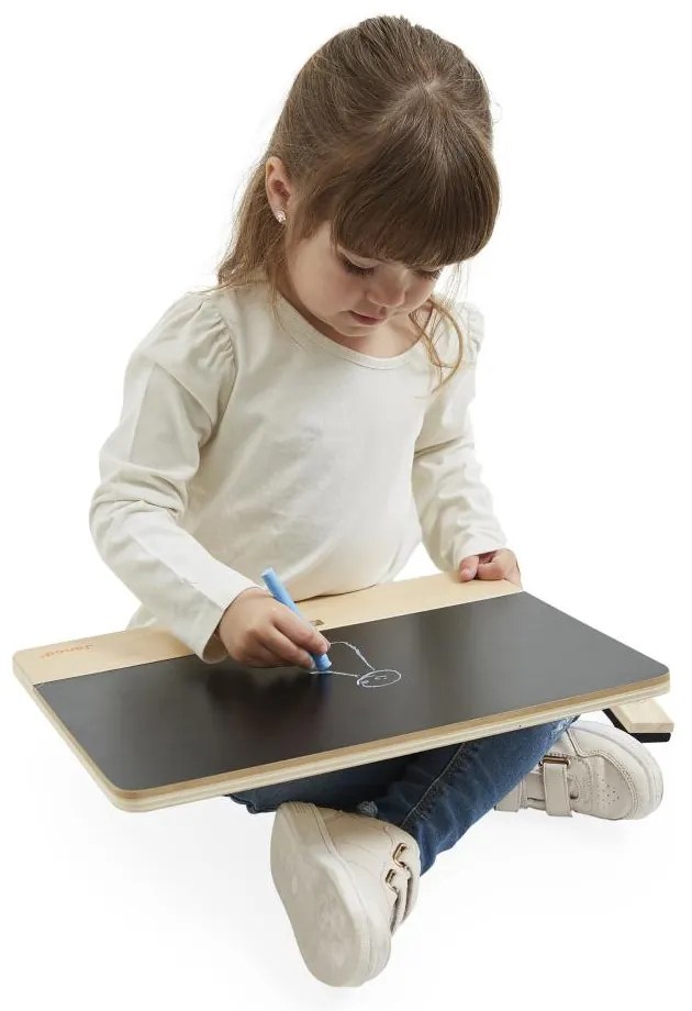 Lavagnetta in legno con supporto removibile