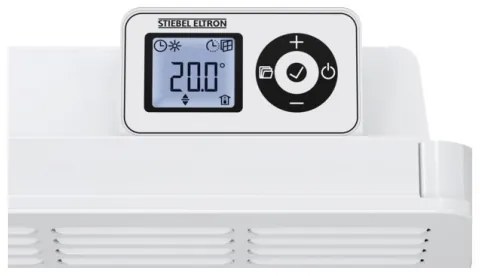 Stiebel Eltron- Convettore a parete con display LCD e termostato 1500W/230V IP24