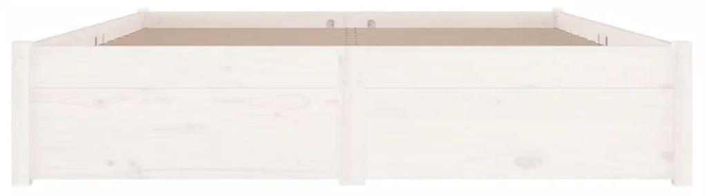Giroletto con cassetti bianco 160x200 cm