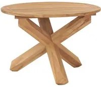 Tavolo da Pranzo da Giardino 110x75 cm Legno Massello di Teak 316169