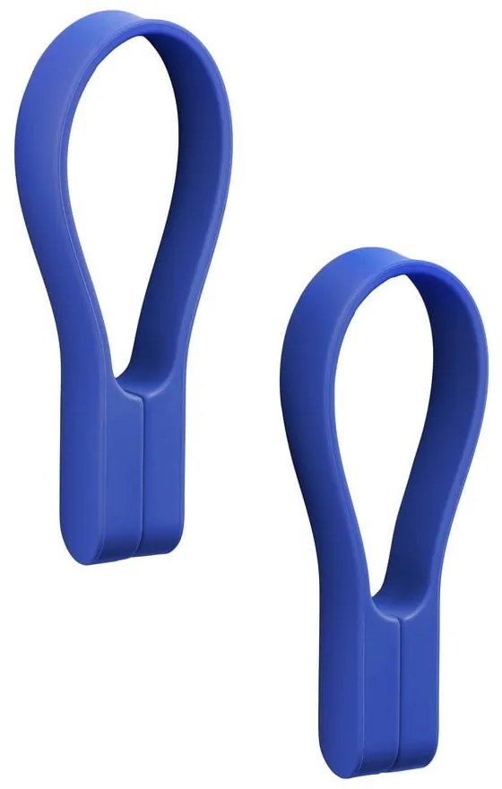 Ganci in silicone blu in set da 2 Loop - Zone