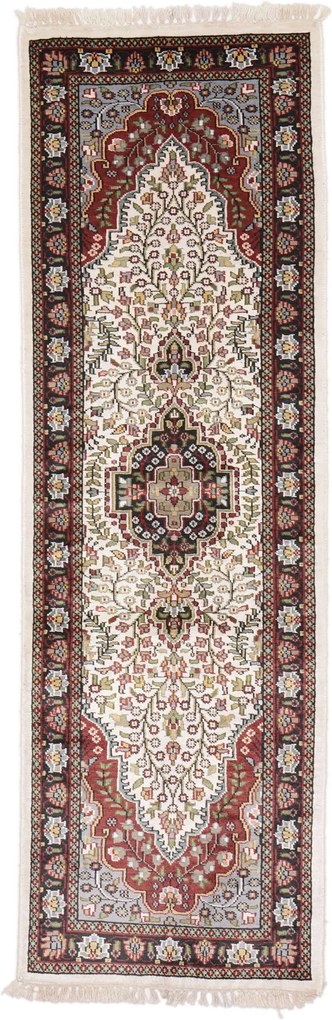 Agra Tappeto 60 x 190 (Indian) Annodato A Mano
