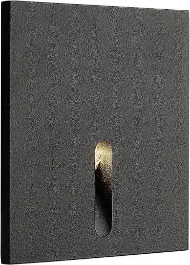 Rabalux 71169 - Illuminazione scale LED da esterno BOVEN LED/3W/230V IP54 nero