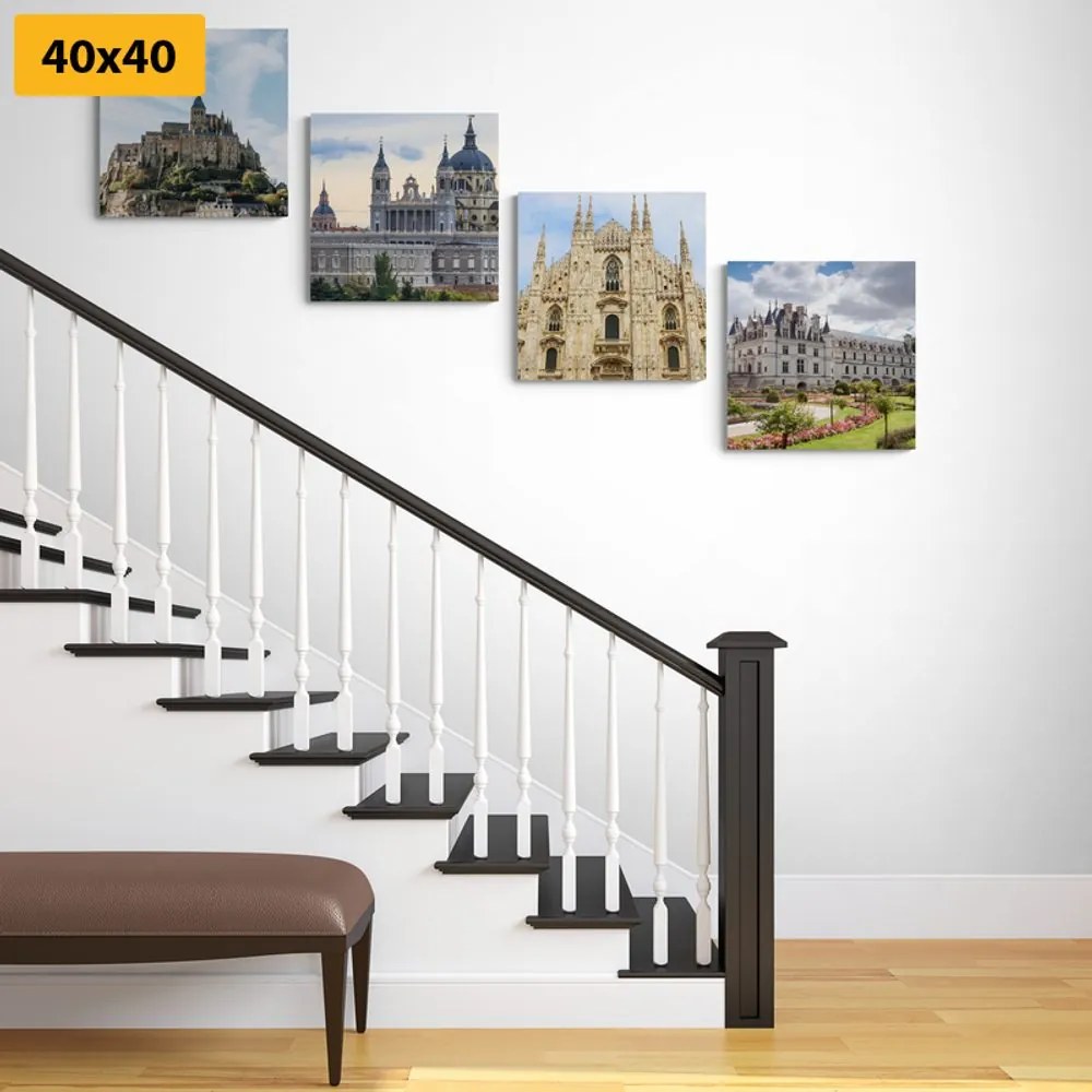 Set di quadri – Monumenti storici