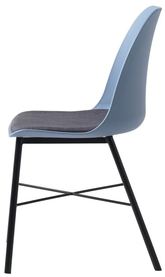 Sedia da pranzo blu Whistler - Unique Furniture