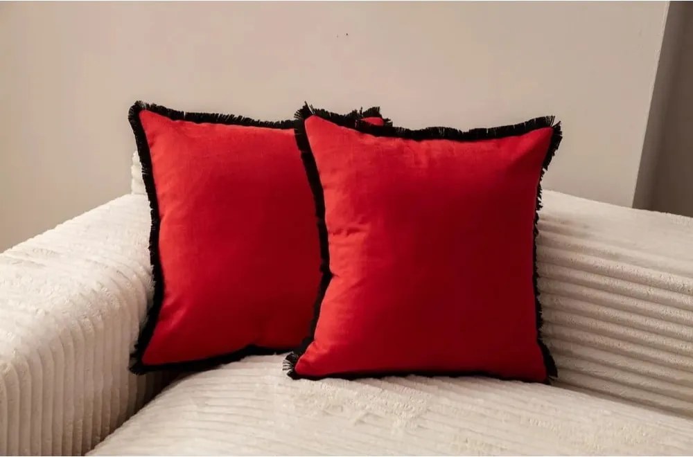 Federe decorative in set 2 pz 43x43 cm Sacakli – Mioli Decor