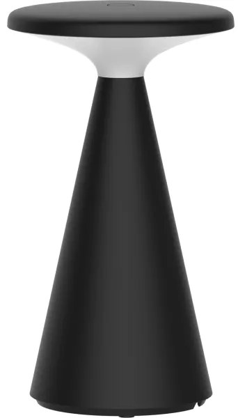 Lampada da tavolo dimmerabile PAROS LED/1,8W/5V USB 1800mAh IP44 nera