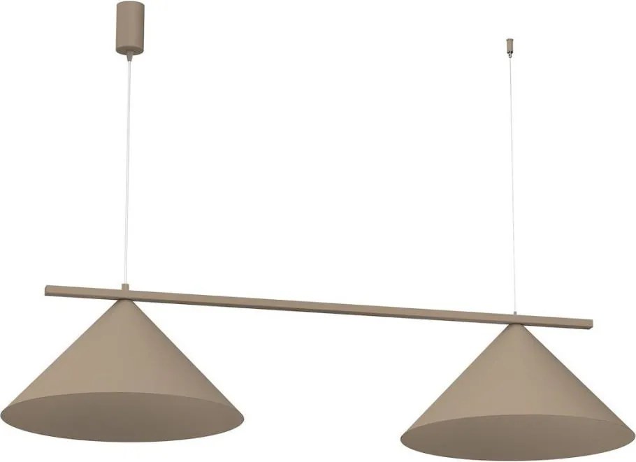 Lampadario a sospensione CAPITAL 2xGX53/15W/230V beige