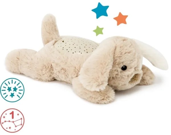 Cloud B - Compagno di coccole con proiettore 2xAAA cane