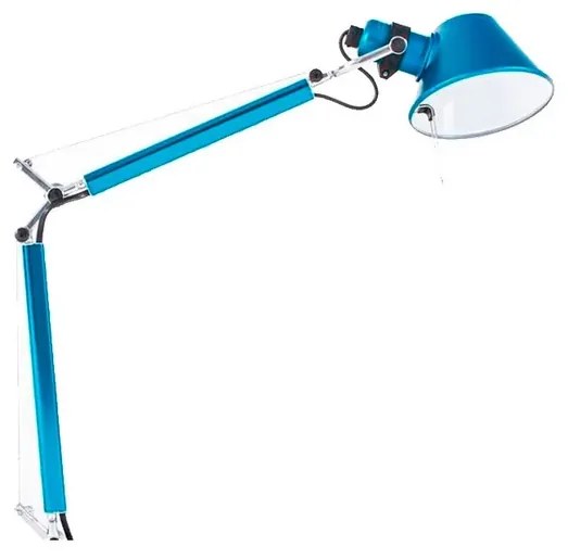 Tolomeo Micro Lampada da Tavolo con Morsetto Blu - Artemide