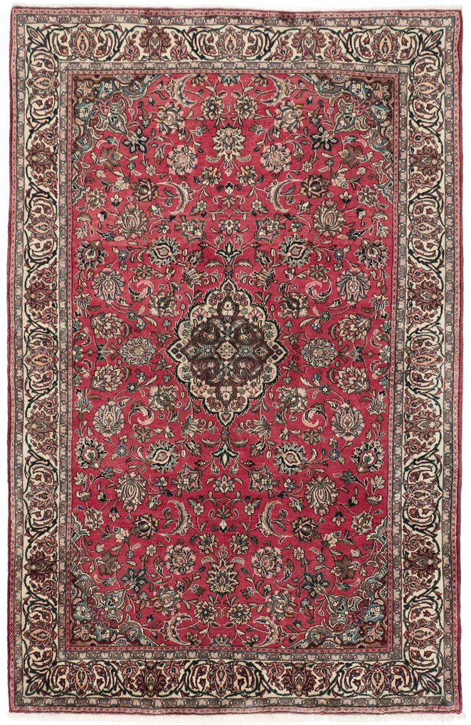 Sarouk Tappeto 200 x 130 (Iran) Annodato A Mano