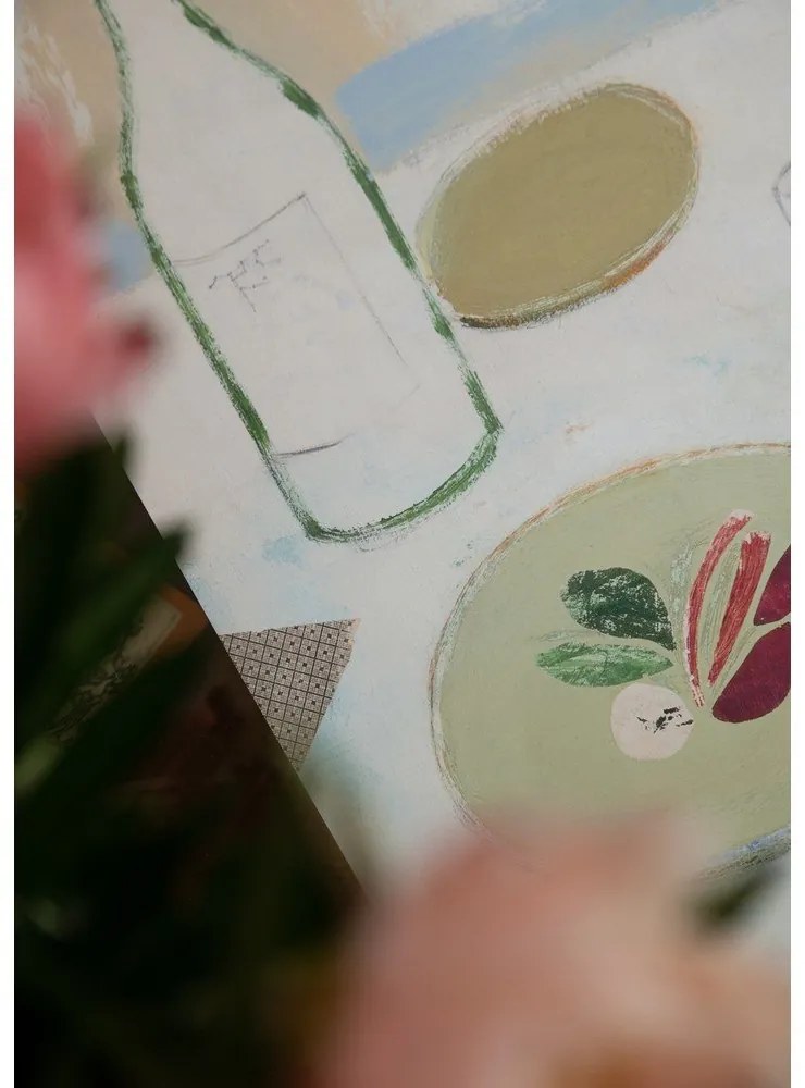 Poster 30x40 cm Fleurs Jaunes – Max Ososki – The Poster Club