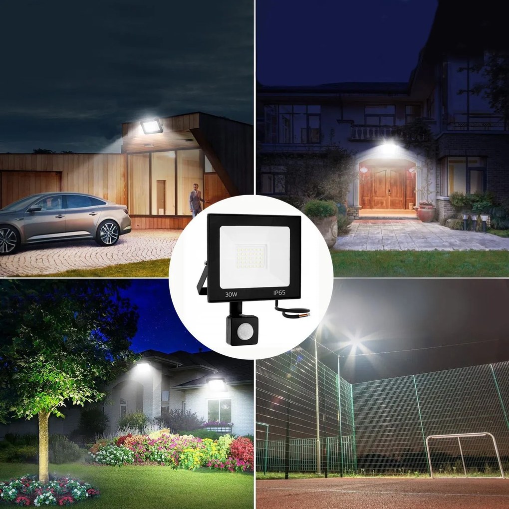 Alogeno LED motion sensor 50W RSL008-50NS