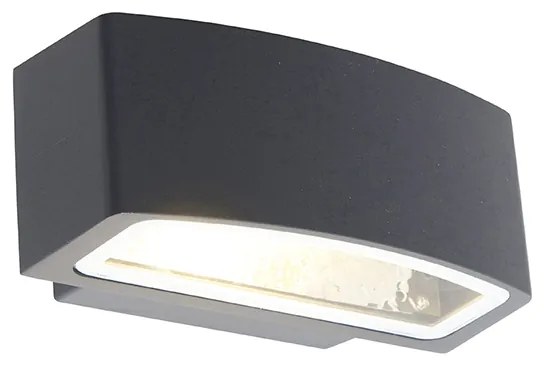 Moderna Lampada da Parete da Esterno Grafite 14,3 cm IP44 - Latina