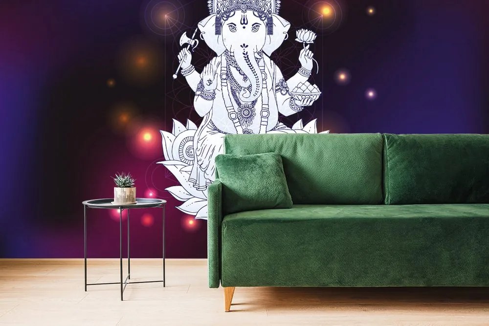Carta da parati – Buddha Ganesh buddista