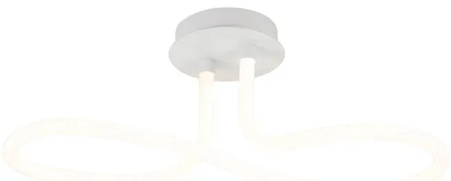 Plafoniera LED Rainy bianco IP20 bianco naturale NOVECENTO