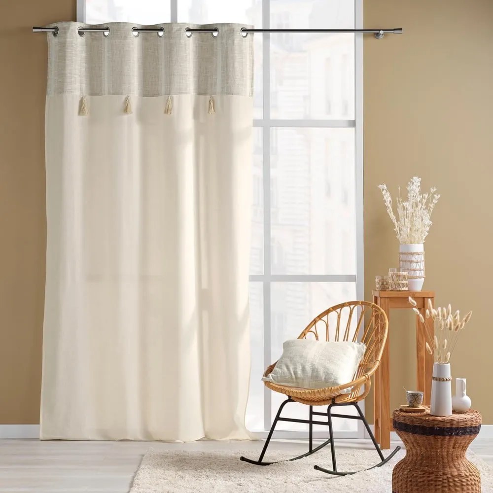 Tenda di colore naturale 140x240 cm Island – douceur d'intérieur