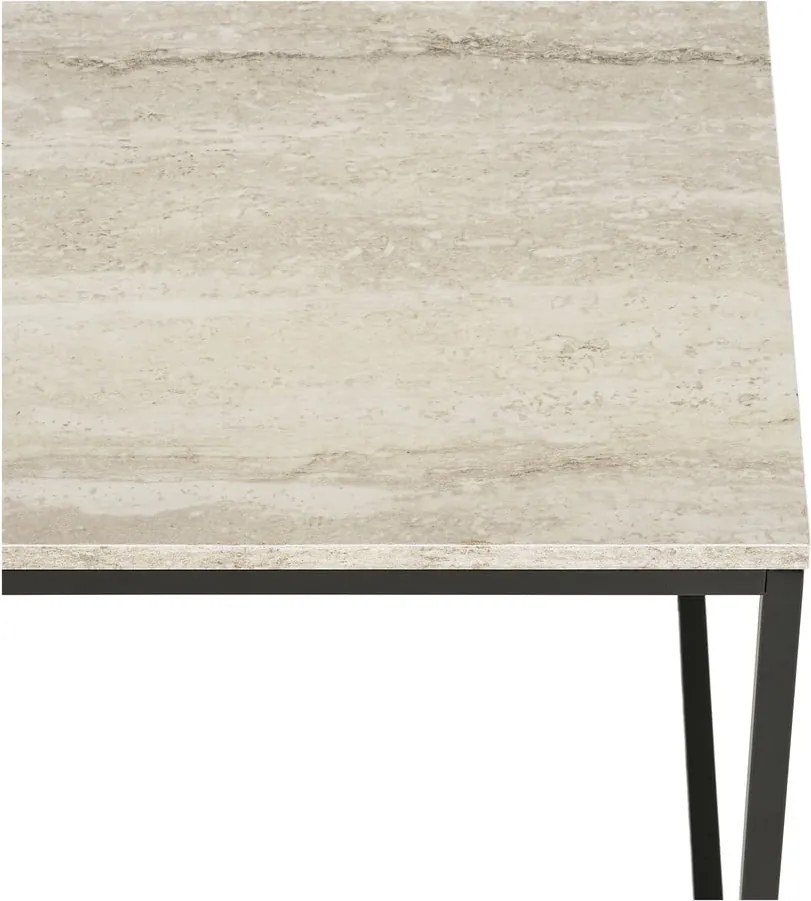 Tavolino con effetto pietra 45x45 cm Vita – House Nordic