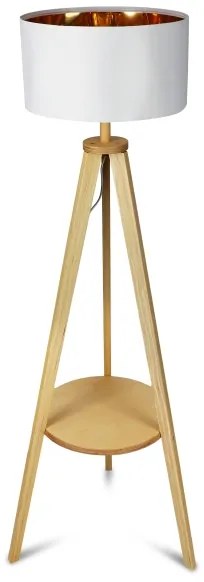 Lampada da terra 1xE27/40W/230V bianca