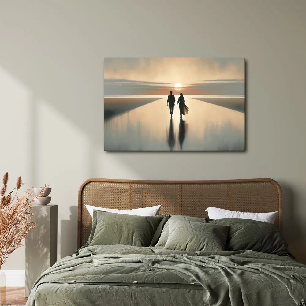 Quadro su tela – Innamorati al crepuscolo