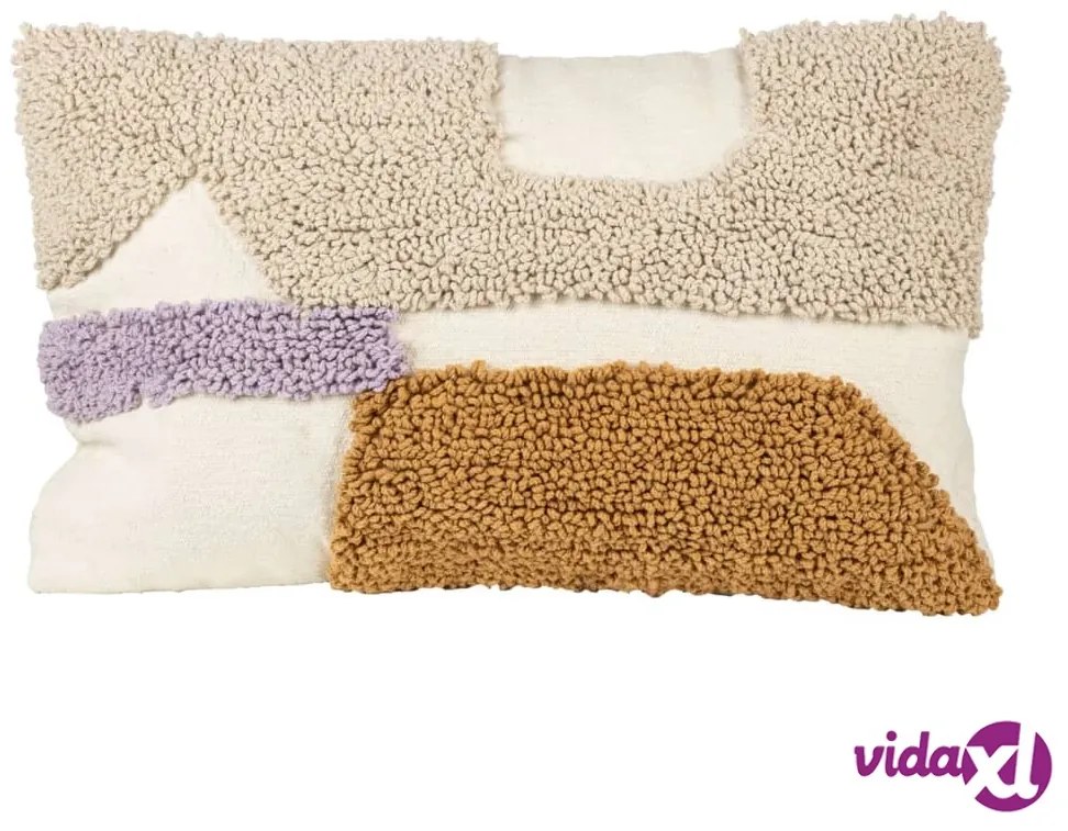 KidsDepot Cuscino Kaya 50x30 cm in Cotone Lilla