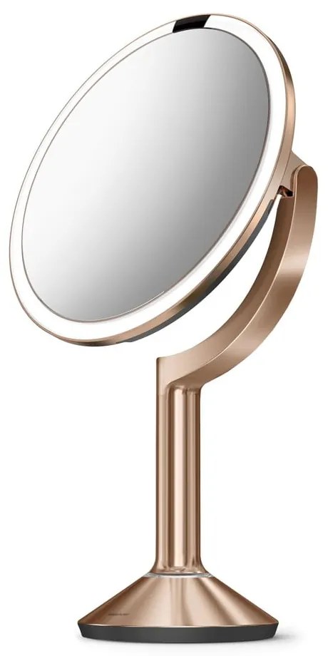 Specchio per make-up con illuminazione/con ingrandimento (5x) ø 20 cm Sensor Trio – simplehuman