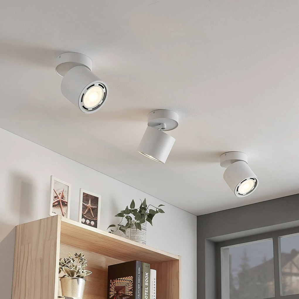 Arcchio fatto da soffitto Mabel, 15 cm, bianco, mobile