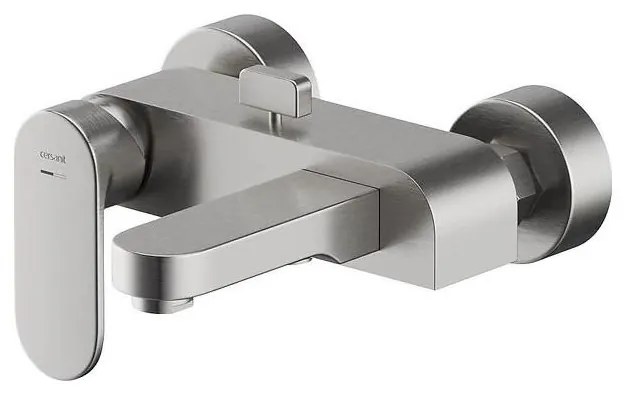 Cersanit S951-309 - Rubinetto vasca da bagno CREA nichel