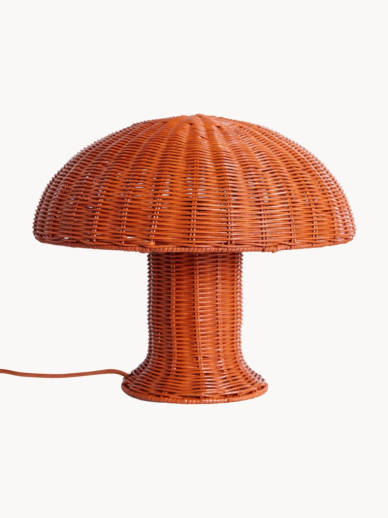 Lampada da tavolo in rattan Coral