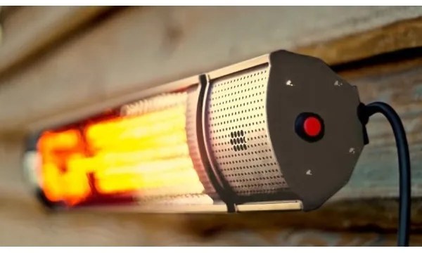 Riscaldatore a infrarossi 1000/2000W/230V IP55 + telecomando