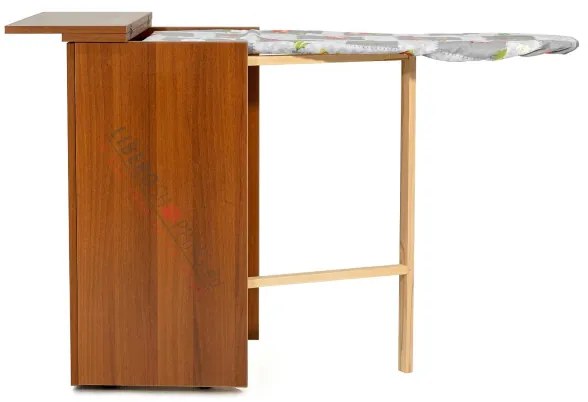 Mobile da stiro asse scomparsa legno Noce - JOLLY 2 ante