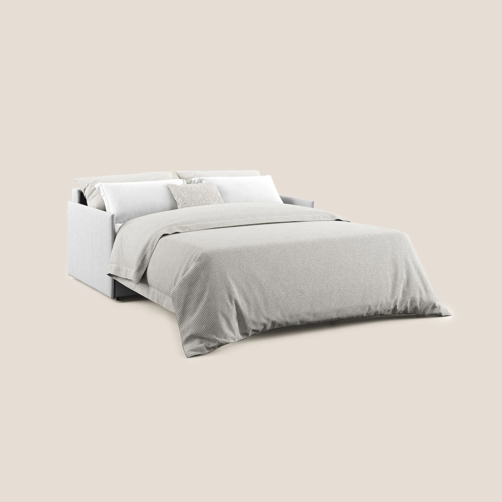 Evans Divano letto in tessuto Ecosostenibile grigio