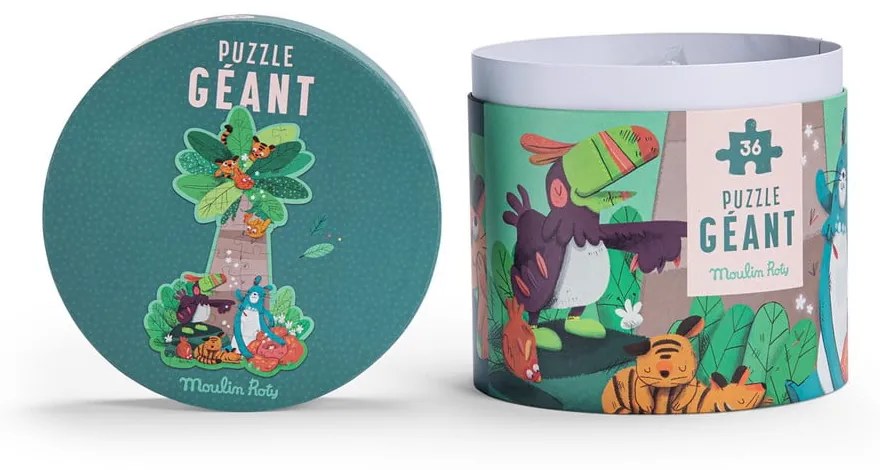 Puzzle Dans la Jungle - Moulin Roty