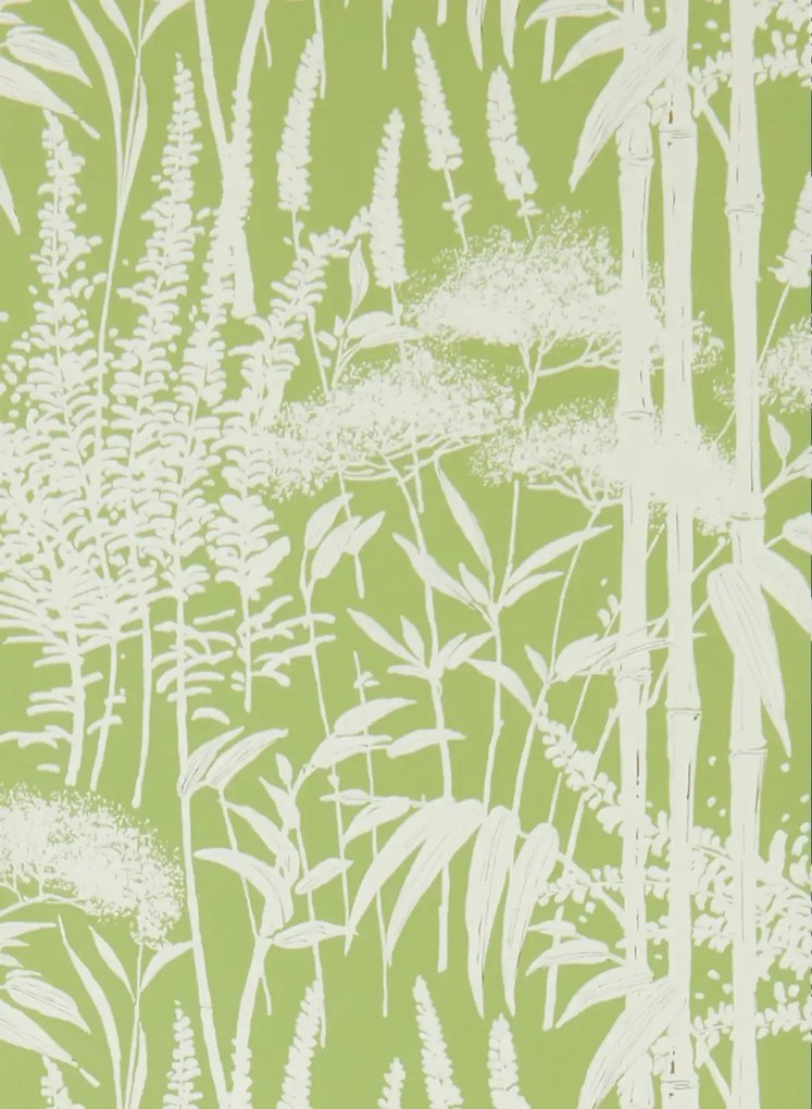 Nina Campbell Tapete Poiteau - Green