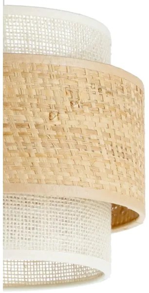 Lampadario sospeso su cavo BOHO 2xE27/60W/230V iuta/crema